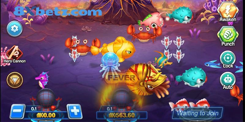 Luật chơi cơ bản của sản phẩm Fishing Hero trực tuyến